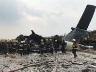 Самолет авиакомпании US-Bangla Airlines потерпел крушение в непальском международном аэропорту Трибхуван