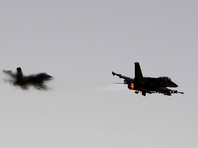 В операции, которая заняла четыре часа, участвовали четыре истребителя F-16