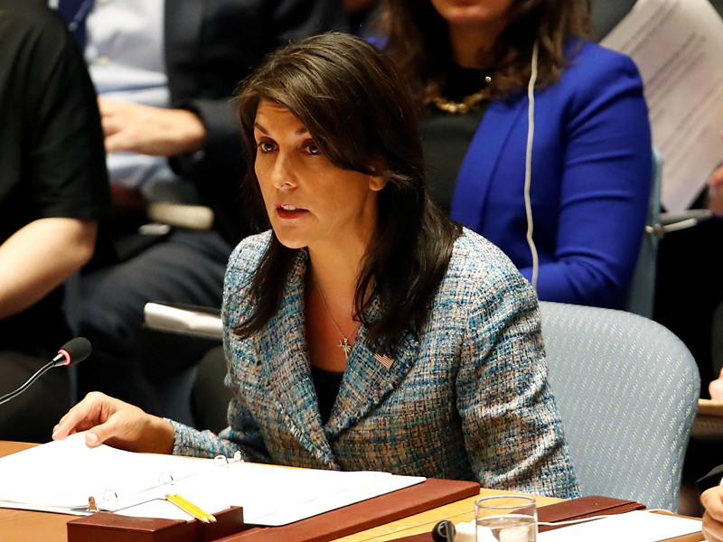 Постоянный представитель США при ООН Никки Хейли предупредила о готовности Вашингтона к новым действиям в Сирии
