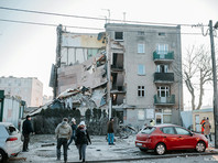 В польском городе Познань произошел взрыв газа в жилом доме