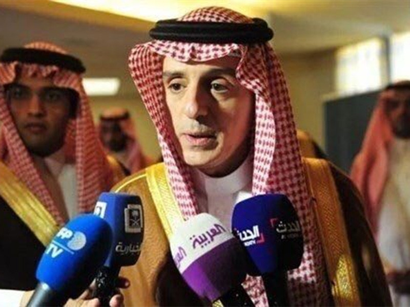 Глава Министерства иностранных дел Саудовской Аравии Адель аль-Джубейр заявил, что Катар должен направить свои войска в Сирию, пока США не прекратили оказывать военную помощь стране, где расположена американская военная база