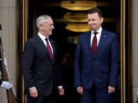 Об этом заявил в пятницу глава Пентагона Джеймс Мэттис перед встречей с польским министром национальной обороны Мариушем Блащаком