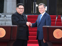 Лидеры Южной Кореи и КНДР приняли декларацию, пообещав подписать мирный договор и прекратить враждебные действия