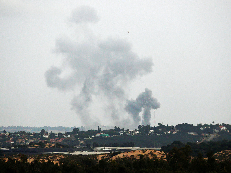 Военно-воздушные силы Израиля в ночь на среду, 23 мая, нанесли удар по позициям "морской полиции" "Хамас" в секторе Газа