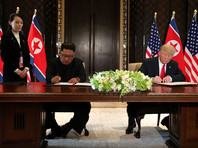 Встреча Дональда Трампа и лидера КНДР Ким Чен Ына прошла 12 июня в Сингапуре. Итогом переговоров стало подписание краткой декларации, в которой они оба обязались установить двусторонние отношения в новом формате, что может способствовать денуклеаризации Корейского полуострова и снятию напряженности в регионе
