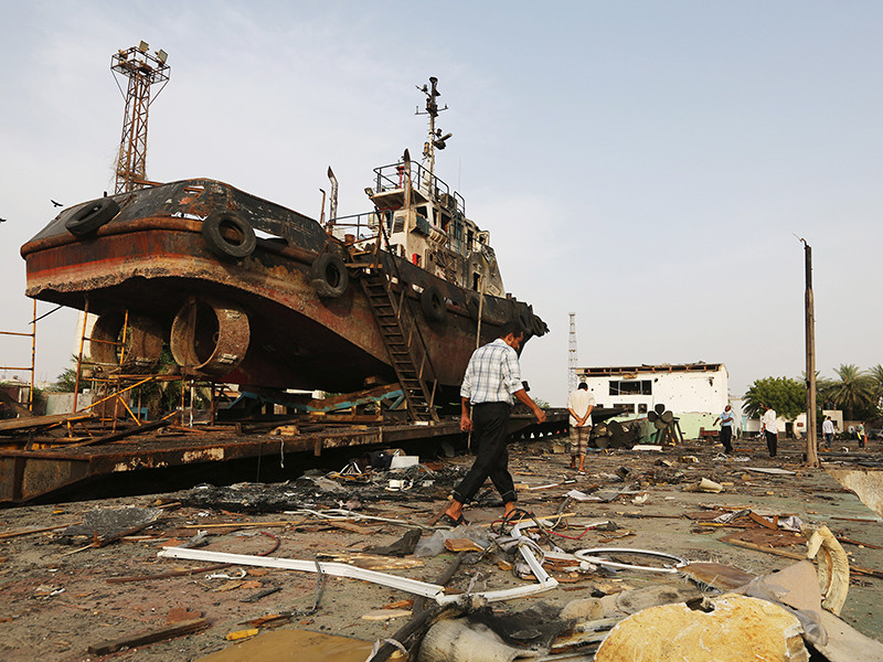 Вооруженные силы коалиции, возглавляемой Саудовской Аравией, в среду, 13 июня, начали наступление на йеменский портовый город Ходейда на побережье Красного моря