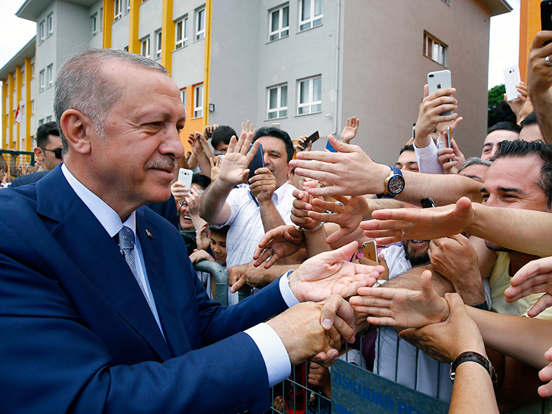 Эрдоган лидирует на президентских выборах в Турции

