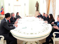 Владимир Путин принял в Кремле советника президента США по национальной безопасности Джона Болтона