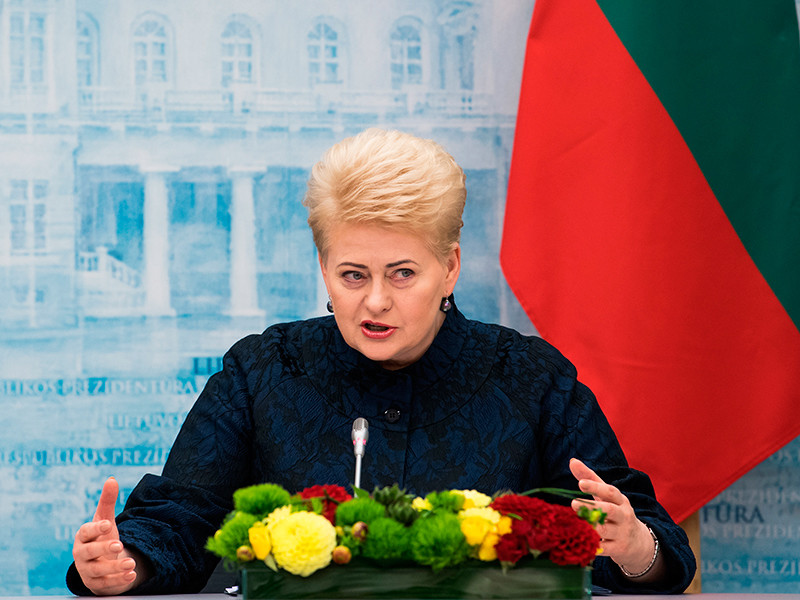Президент Литвы Даля Грибаускайте призвала быть готовыми к нападению России