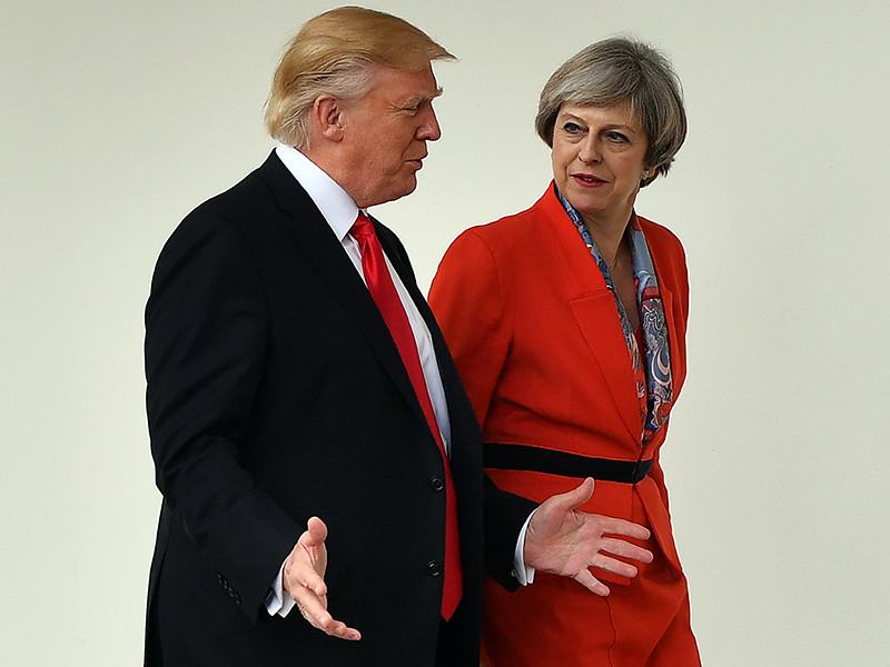 The Telegraph: Трамп отказался встречаться с Мэй на саммите G7, устав от ее "учительского" тона