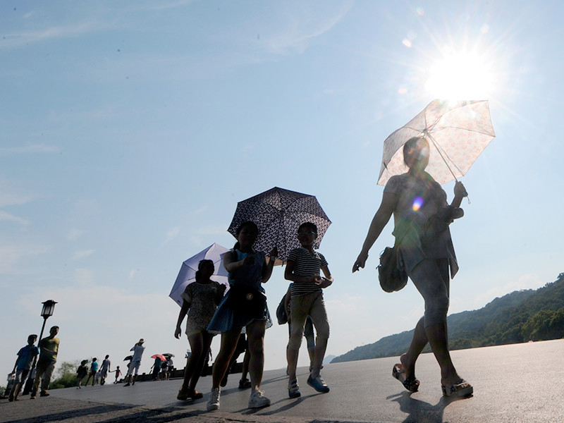 В Китае повышен опасности природных катастроф из-за жары
