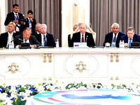 На этом заседании президенты России, Казахстана, Ирана, Азербайджана и Туркмении подписали Конвенцию о статусе Каспийского моря, определяющую правовой статус Каспийского моря. Работа над ней шла с 1996 года

