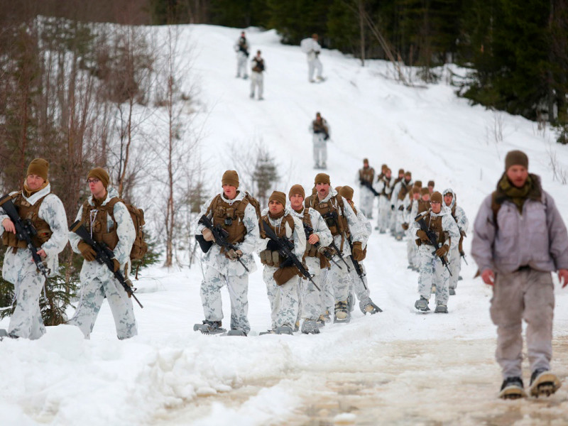 США удваивают численность своих войск в Норвегии, чтобы тренировать их в зимних условиях