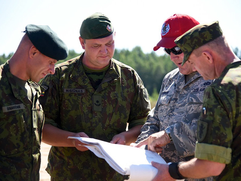 Литва строит на деньги США военный полигон в 60 километрах от границы России