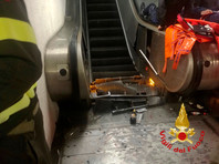 Десятки людей, включая россиян, пострадали в метро Рима перед матчем Лиги чемпионов "Рома" - ЦСКА