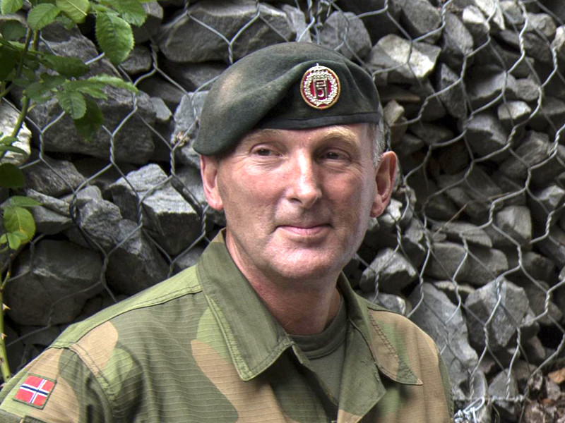 Представитель командования ВС принимающей учения Норвегии генерал-лейтенант Руне Якобссен
