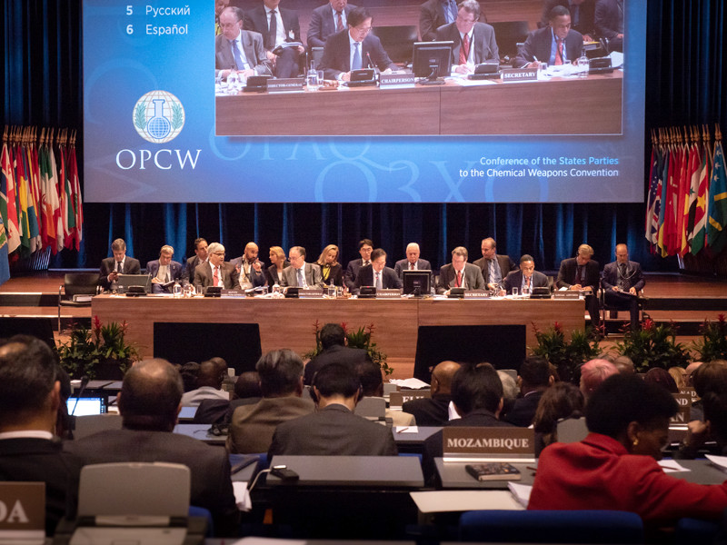 23-я Конференция государств - участников Конвенции о запрещении химического оружия (КЗХО), Гаага, 20 ноября 2018 года

