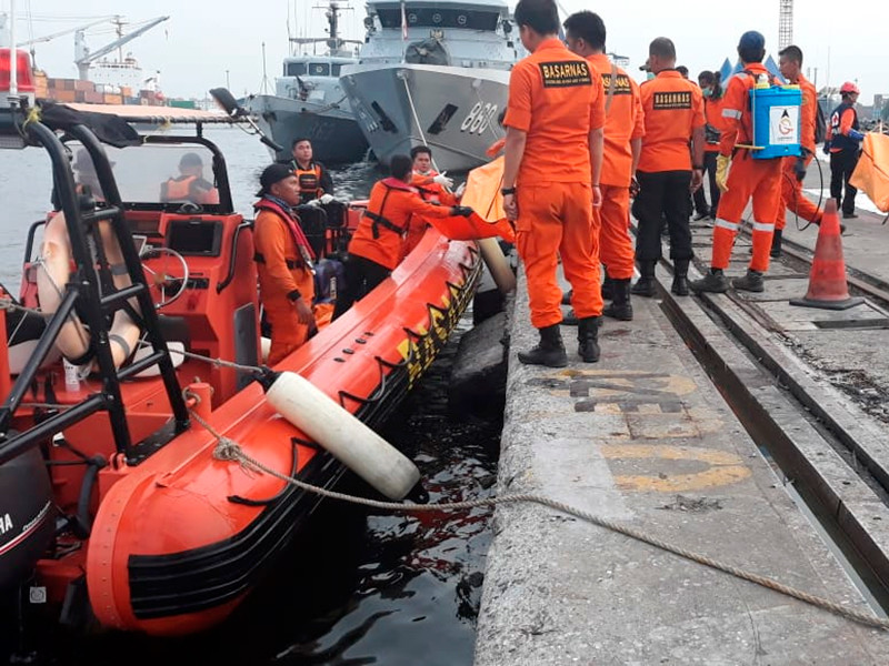 Получены данные черного ящика упавшего в море индонезийского Boeing
