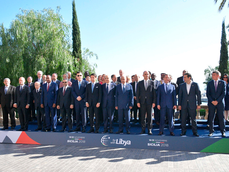 Главы делегаций государств – участников заседания Международной конференции по Ливии