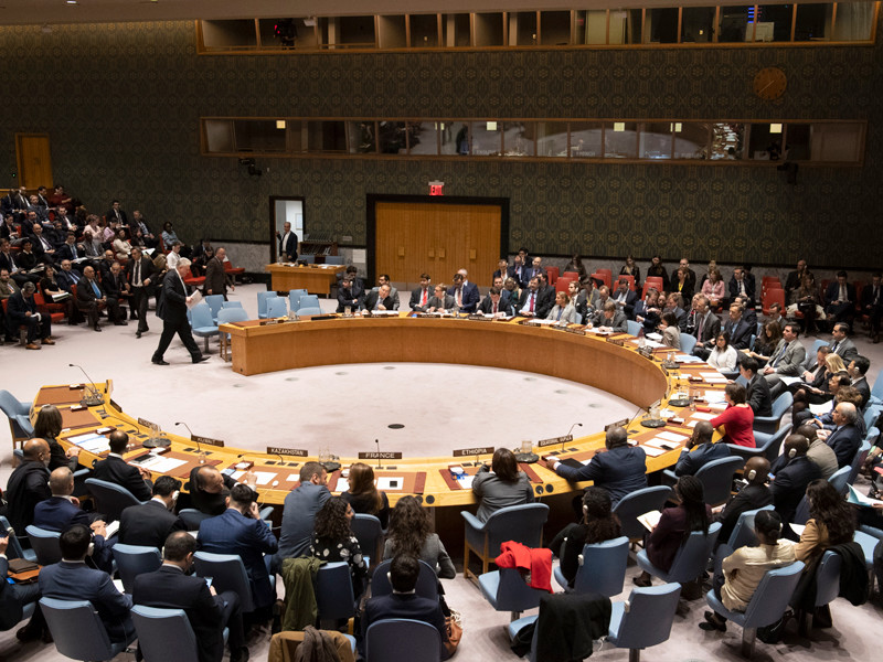 Совет безопасности ООН, 26 ноября 2018 года