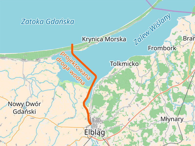 Польша строит канал через Балтийскую косу, чтобы положить конец "российской диктатуре" и расширить свою территорию