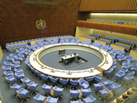 Конференц-зал в штаб-квартире ВОЗ в Женеве