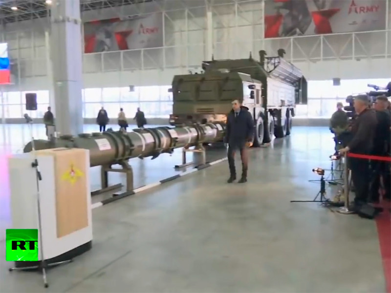 23 января 2019 года Минобороны РФ показало военным атташе ракету 9М729