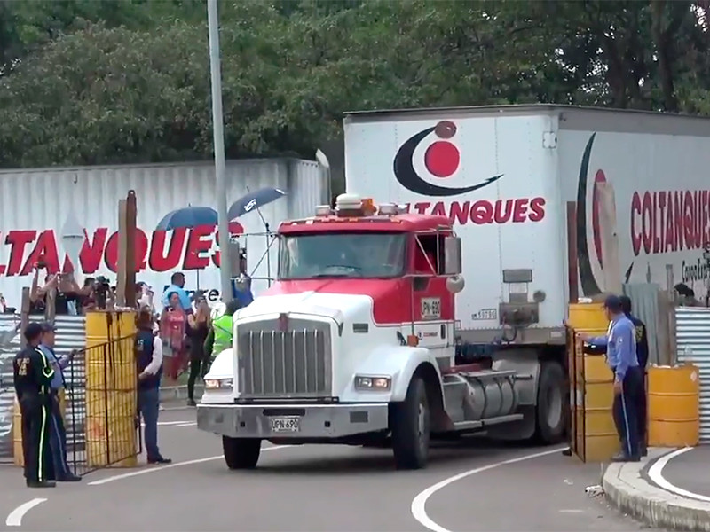 Госдеп США: в Колумбию доставлена первая партия гуманитарной помощи для Венесуэлы
