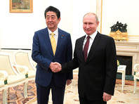 Переговоры Синдзо Абэ с президентом РФ Владимиром Путиным прошли 22 января