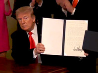 Трамп подписал прокламацию, признающую суверенитет Израиля над Голанами