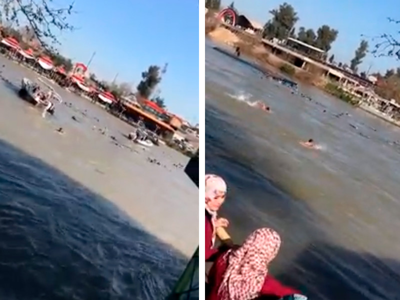 На севере Ирака затонул паром: минимум 85 погибших