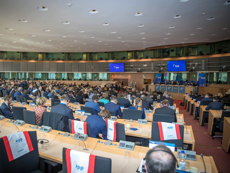 Съезд Европейской народной партии (ЕНП), 20 марта 2019 года