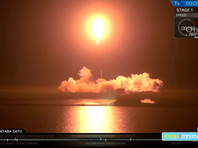 "Берешит" был запущен 22 февраля 2019 г. (04:45 мск) американской ракетой-носителем Falcon 9, стартовавшей с базы ВВС США на мысе Канаверал (штат Флорида)