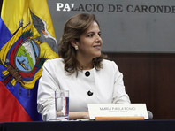 Глава МВД Эквадора Мариа Паула Ромо