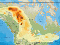 В ближайшие дни дымом будет охвачена значительная территория. На севере - до полярного круга, а на востоке - до атлантических провинций Канады и северо-восточных штатов США, включая города Нью-Йорк и Бостон