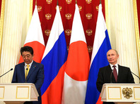 Переговоры Синдзо Абэ с президентом РФ Владимиром Путиным, на которых затрагивалась в том числе и тема островов, прошли 22 января