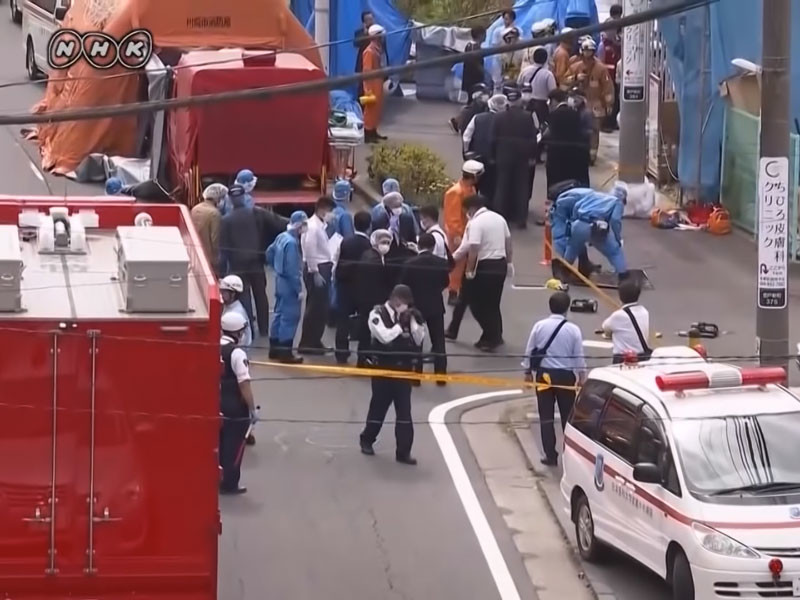 В Японии мужчина устроил резню на автобусной остановке со школьниками, погибли ребенок и взрослый
