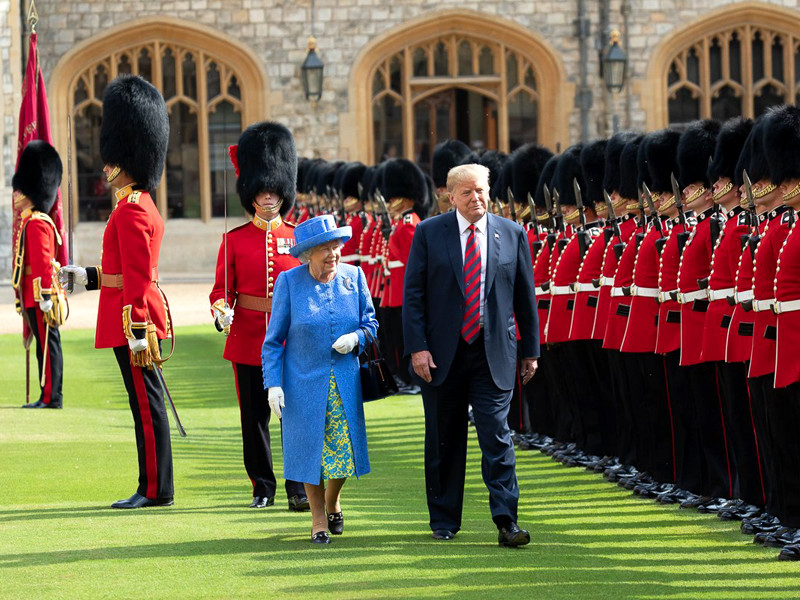 Во время трехдневного визита в Британию Трамп встретится с членами королевской семьи и Терезой Мэй, уходящей в отставку с поста премьер-министра