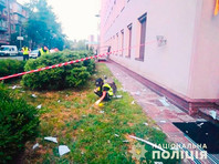 В Киеве обстреляли из гранатомета здание украинского телеканала, связанного с "кумом Путина" (ФОТО, ВИДЕО)