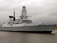 Эсминец ВМС Великобритании HMS Duncan вошел в воды Персидского залива
