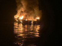 Пожар на яхте Conception