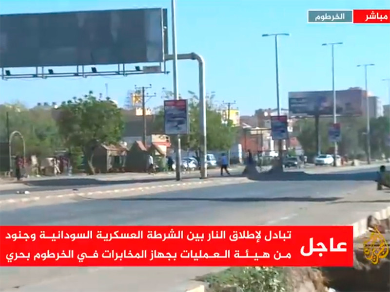 В Судане сотрудники оперативного управления разведслужб устроили мятеж