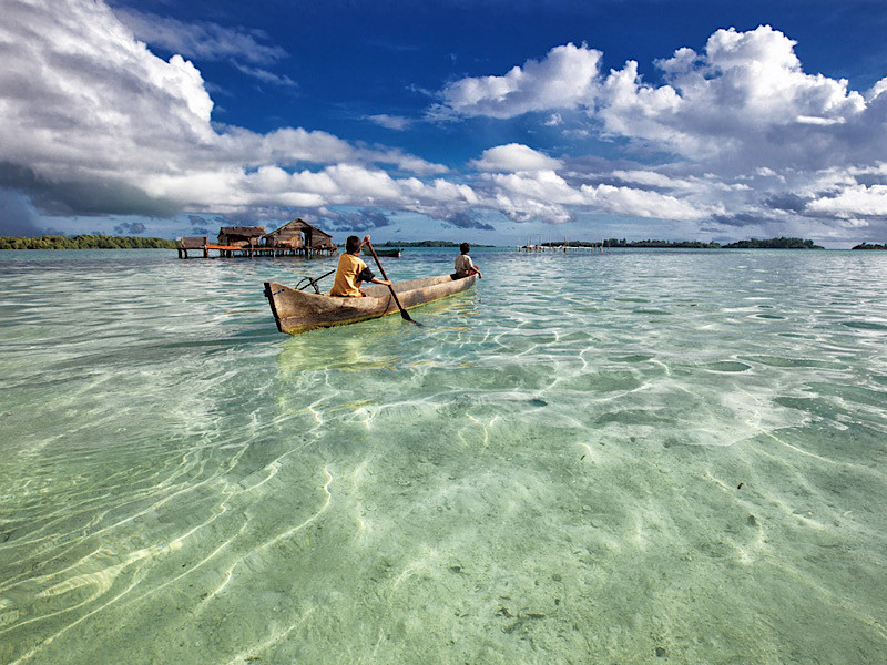 Два необитаемых острова, входящих в состав индонезийской провинции Южная Суматра, полностью ушли под воду в результате повышения уровня моря из-за глобального потепления