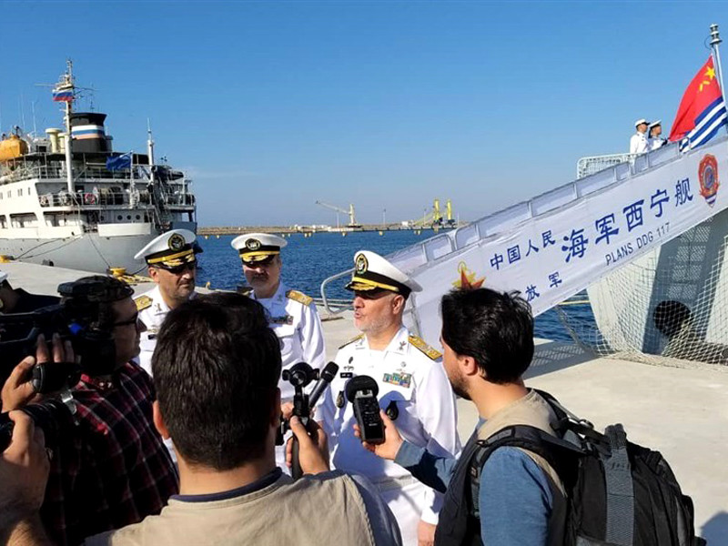 Иран обвинил США в попытке сорвать военно-морские учения России, Ирана и Китая