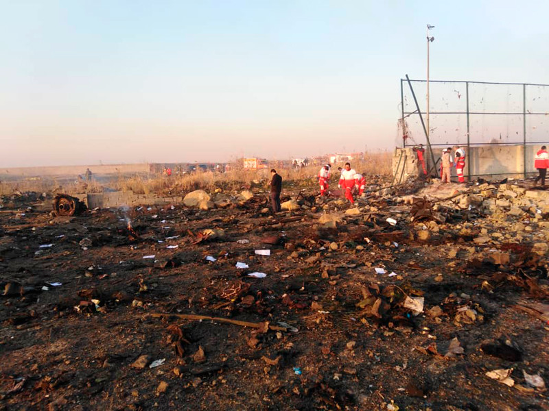 8 января под Тегераном после взлета был сбит пассажирский лайнер Boeing 737-800 авиакомпании "Международные авиалинии Украины". На борту находилось 167 пассажиров и девять членов экипажа, все они погибли