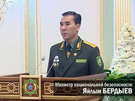 Президент Туркмении понизил в звании главу контрразведки и уволил его