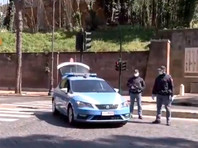 Полиция в Риме следит за соблюдением гражданами карантинного режима