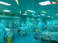 Госпиталь в Ухане, январь 2020 года