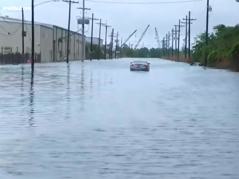 Наводнение в штате Луизиана, 8 июня 2020 года