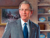 Портрет 43-го президента США Джорджа Буша - младшего